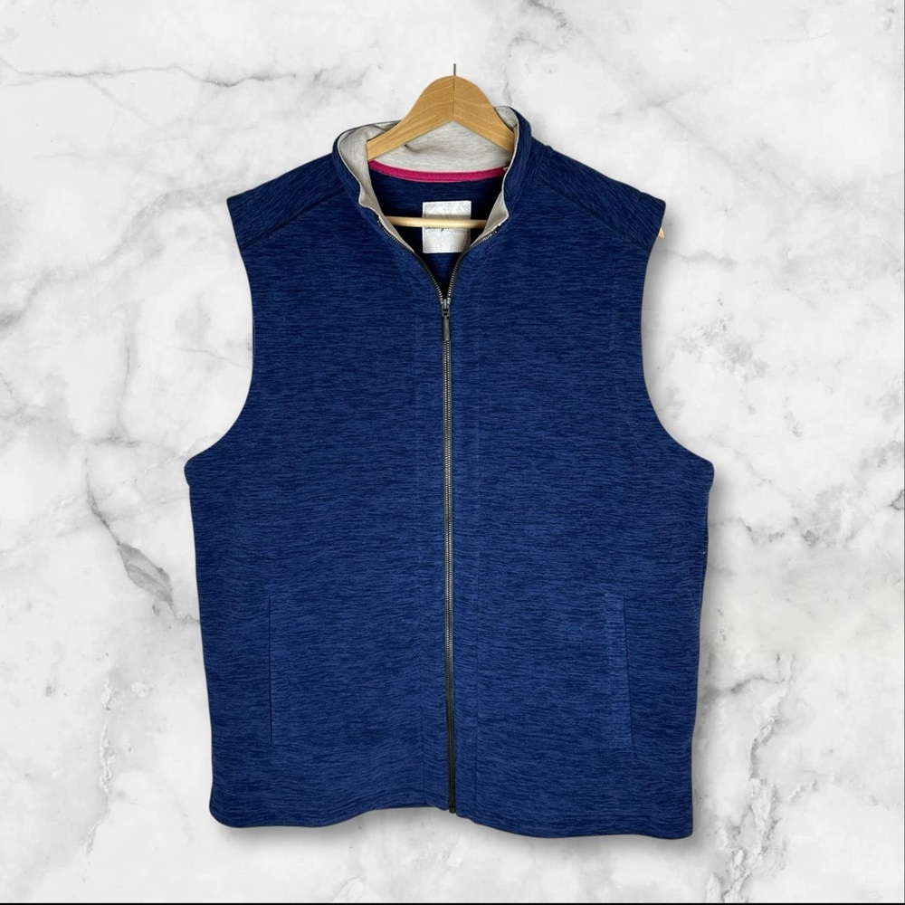 Tommy Bahama Pacific Point Vest Eclipse Blue Men’s Size M. NEW with tags.